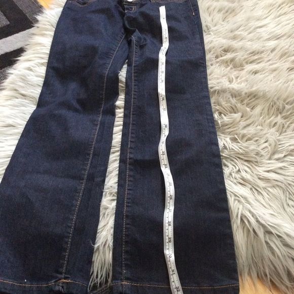🔴 2 for $25 Maternity jeans dark wash straight xs thyme - Picture 5 of 6